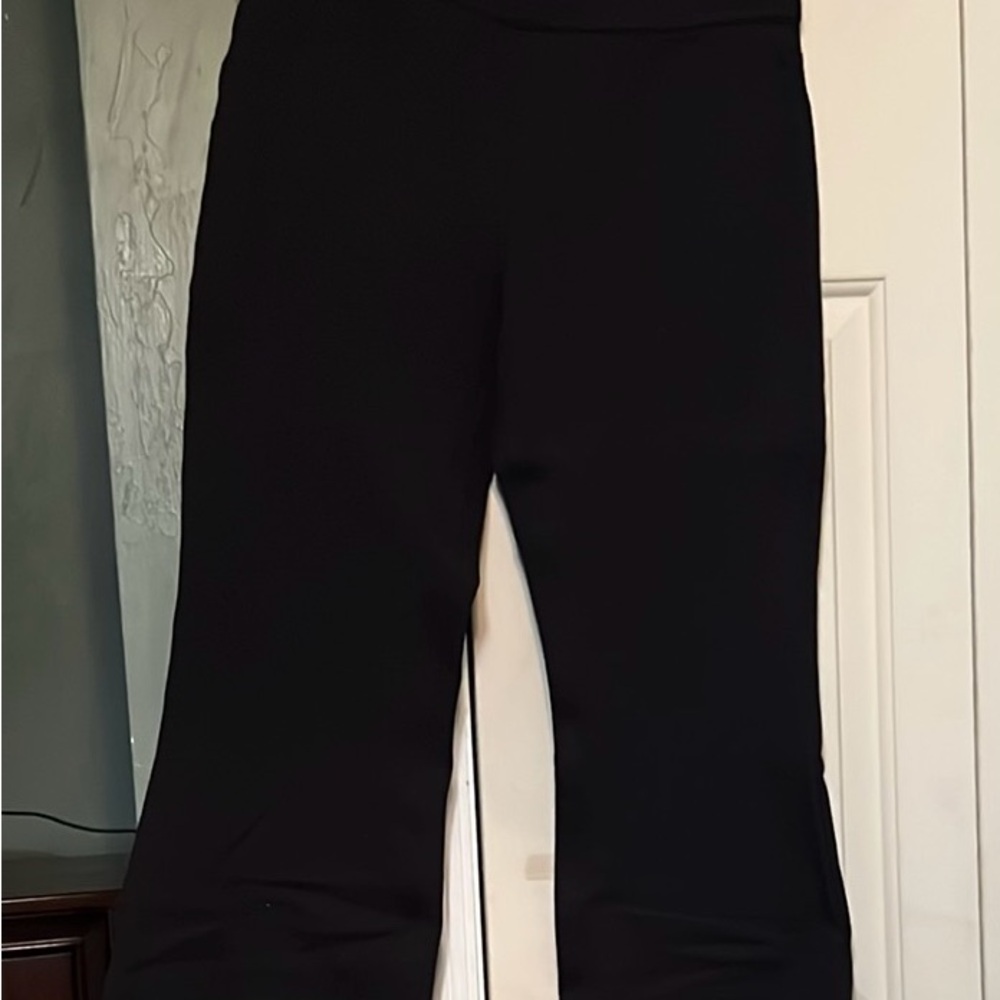 Black Cropped Pants Spanx